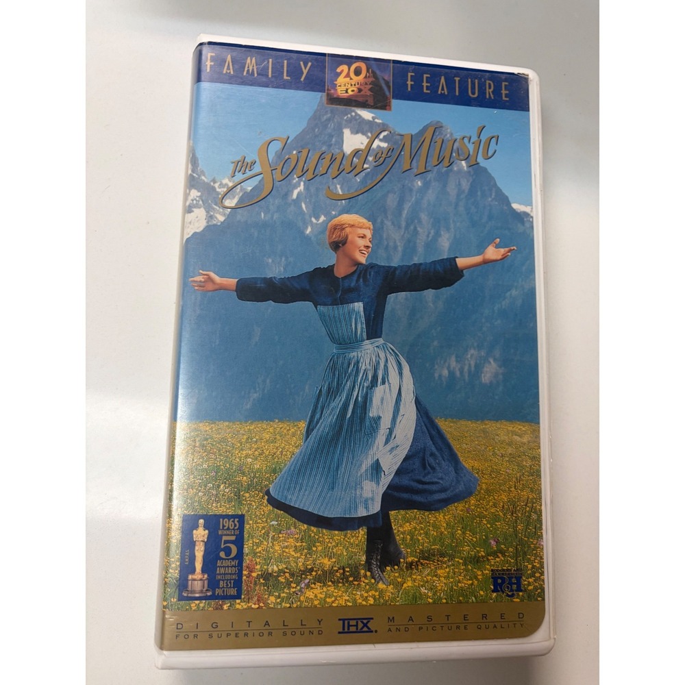 The Sound of Music VHS 20th Century Fox Family Feat Julie Andrews 1965 Classic
